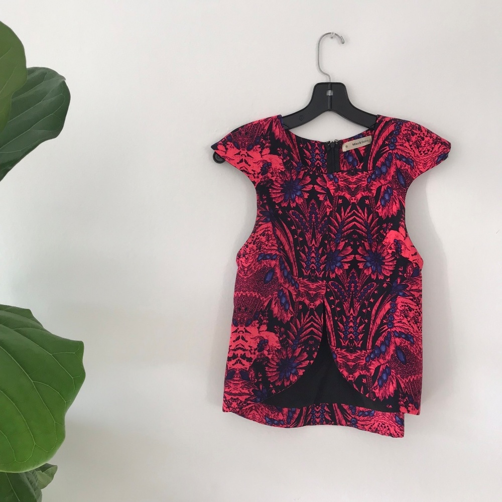 LF Hot Pink Top